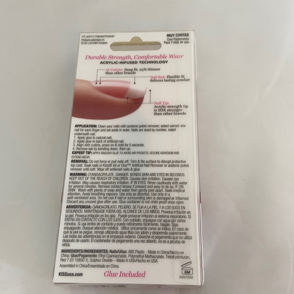 KISS FRENCH NAILS - REAL SHORT 62276 - Picture 4 of 5